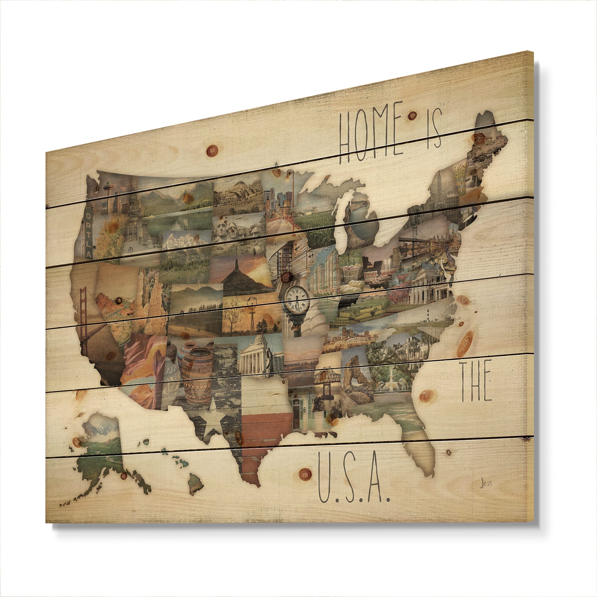 Designart - InstaStates Monuments Map